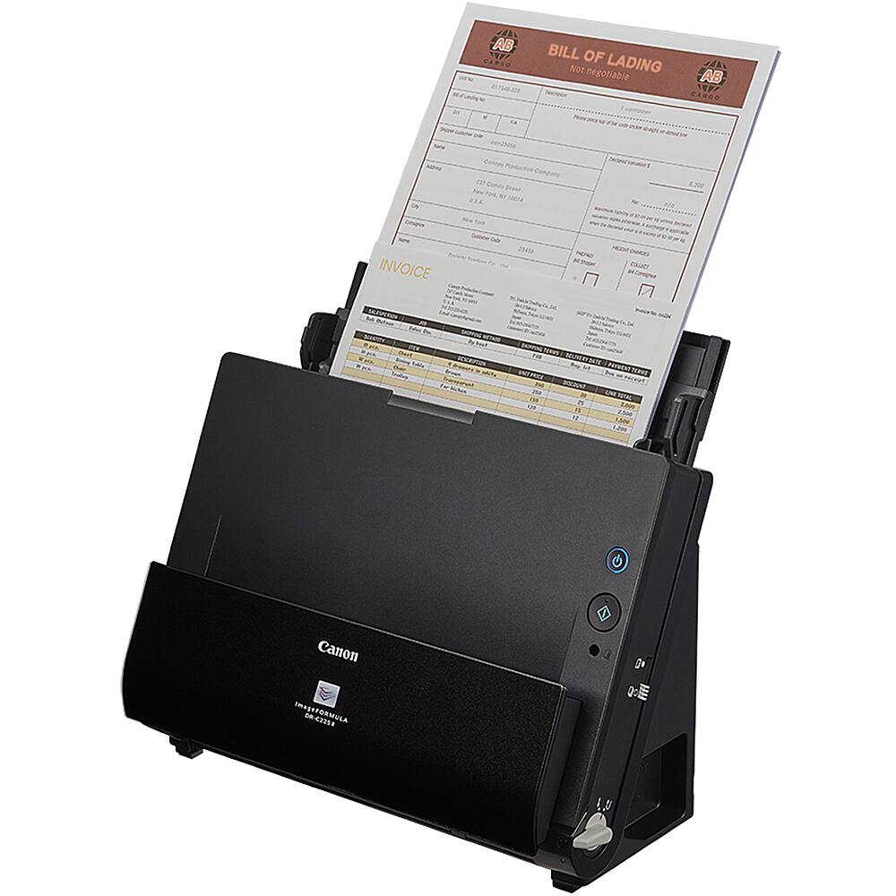 Alt View 14. Canon - Canon imageFORMULA DR-C225 II Office Document Scanner - Black.