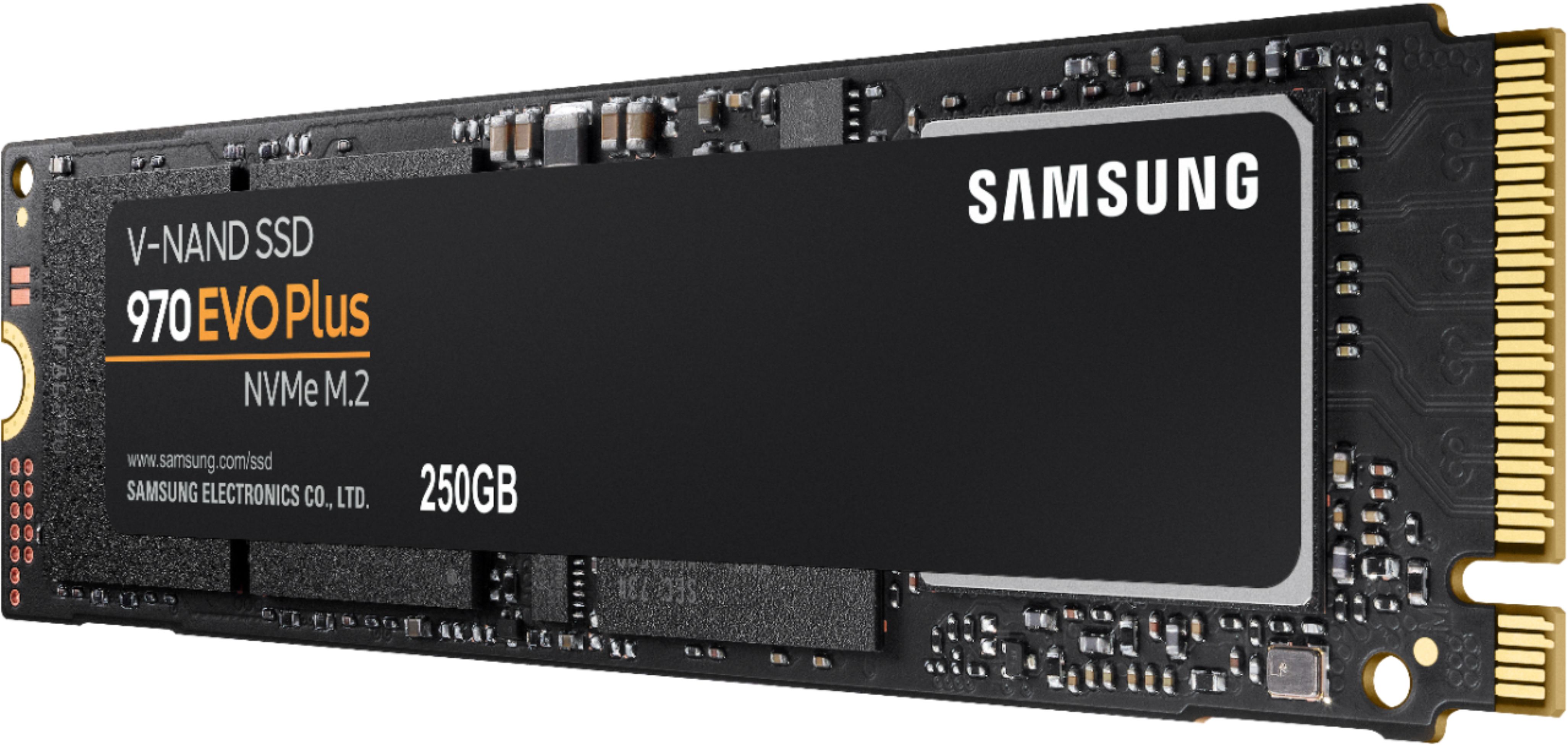 SAMSUNG 250GB 970 EVO SSD 250G NVMe PCIe 3.0 TLC M.2 2280 Internal MZ-V7E250BW 