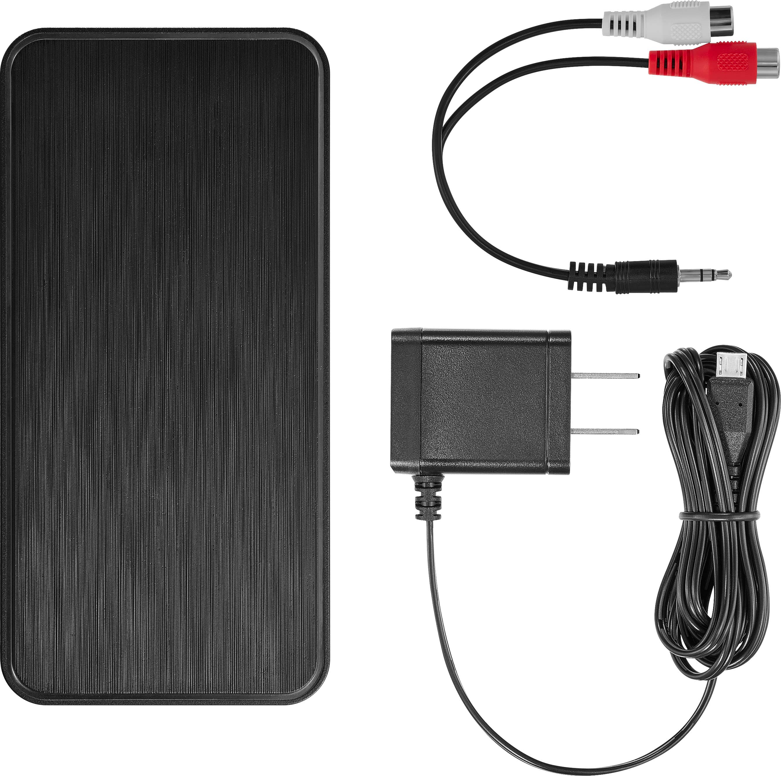 Alt View 11. Insignia™ - HDMI Audio Extractor with 4K @ 60Hz / HDR Support - Black.