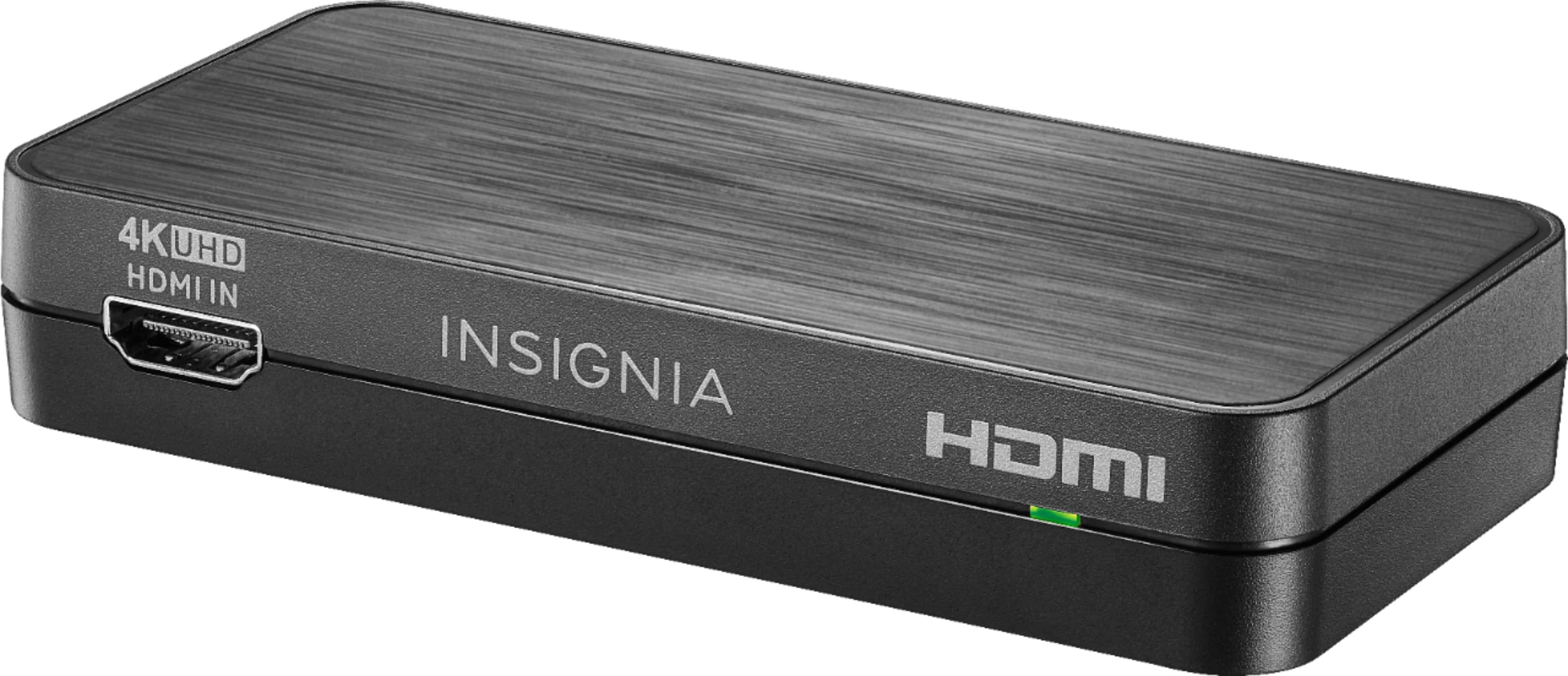 Alt View 12. Insignia™ - HDMI Audio Extractor with 4K @ 60Hz / HDR Support - Black.