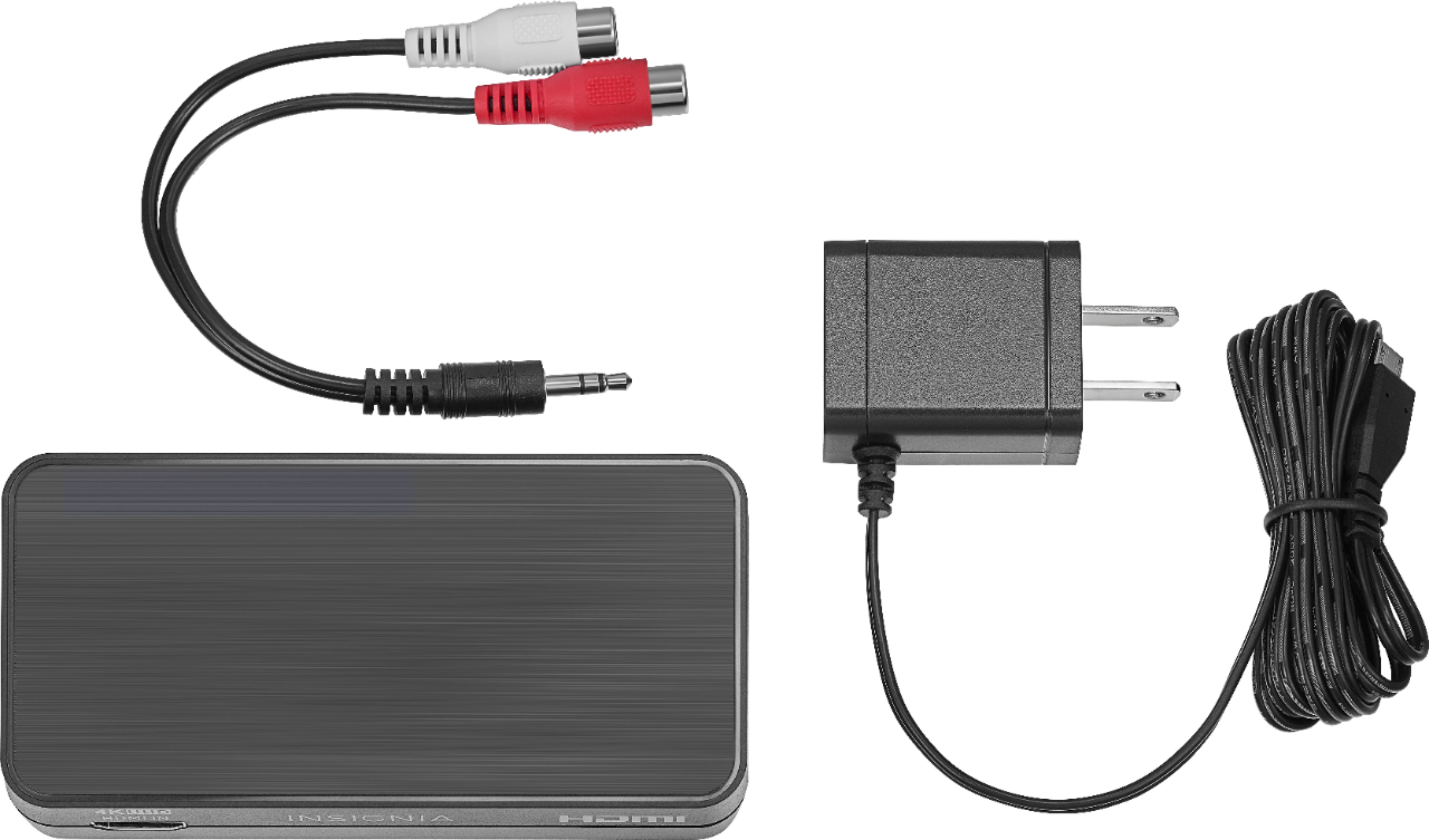Bygger nøjagtigt Lånte Insignia™ HDMI Audio Extractor with 4K @ 60Hz / HDR Support Black NS-HZ340  - Best Buy