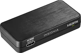 Insignia™ - HDMI Audio Extractor with 4K @ 60Hz / HDR Support - Black