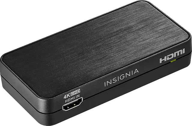 Angle. Insignia™ - HDMI Audio Extractor with 4K @ 60Hz / HDR Support - Black.