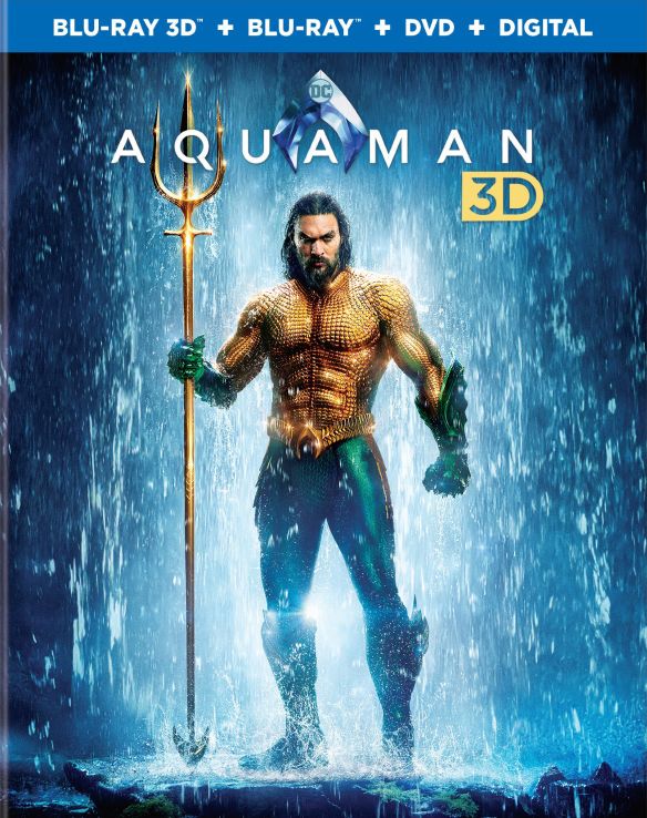 Aquaman [Includes Digital Copy] [3D] [Blu-ray/DVD] [Blu-ray/Blu-ray 3D/DVD] [2018]