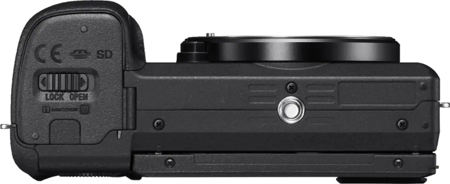 Alt View 11. Sony - Alpha a6400 Mirrorless Camera (Body Only) - Black.