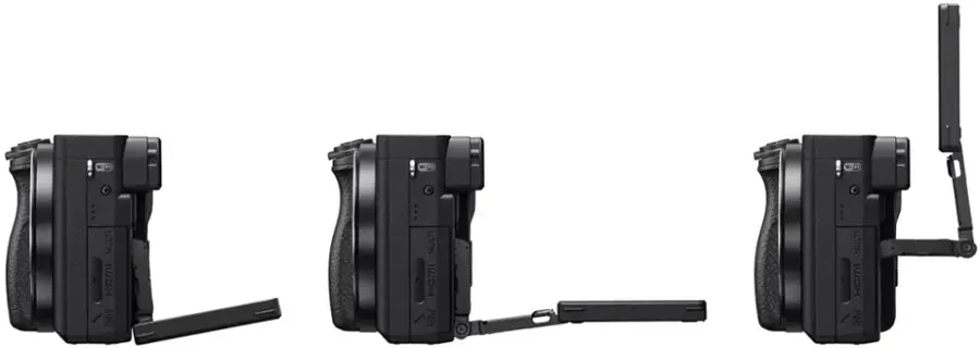 Alt View 16. Sony - Alpha a6400 Mirrorless Camera (Body Only) - Black.