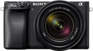 Sony - Alpha a6400 Mirrorless 4K Video Camera with E 18-135mm f/3.5-5.6 OSS Lens - Black