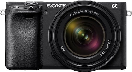 Sony Alpha A6400 Mirrorless 4k Video Camera With E 18 135mm F 3 5 5 6 Oss Lens Black Ilce 6400m B Best Buy