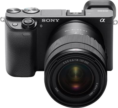 Sony Alpha 6400 APS C Mirrorless Camera 4K Video Camera with E 18 Sony Alpha 6400 APS C Mirrorless Camera 4K Video Camera with E 18