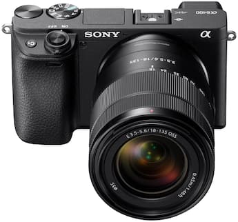 Sony Alpha 6400 APS C Mirrorless Camera 4K Video Camera with E 18 Sony Alpha 6400 APS C Mirrorless Camera 4K Video Camera with E 18