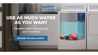 GE Laundry Flexible Water Features - Product Overview