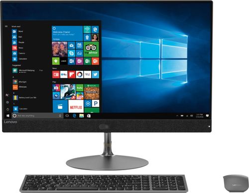 Lenovo - IdeaCentre 730S 23.8" Touch-Screen All-In-One - Intel Core i7 - 8GB Memory - 256GB Solid State Drive - Iron Gray