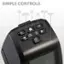Simple Controls:

1. Power Button
2. Home Button
3. Left Arrow/Reverse Function
4. Right Arrow/Flip Function
5. OK Button
6. Scan/Capture Button

These are the main buttons on the device, each with a specific function.