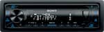 Front. Sony - In-Dash Receiver - Built-in Bluetooth with Detachable Faceplate - Black.