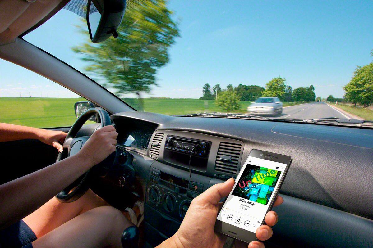 Alt View 15. Sony - In-Dash Receiver - Built-in Bluetooth with Detachable Faceplate - Black.