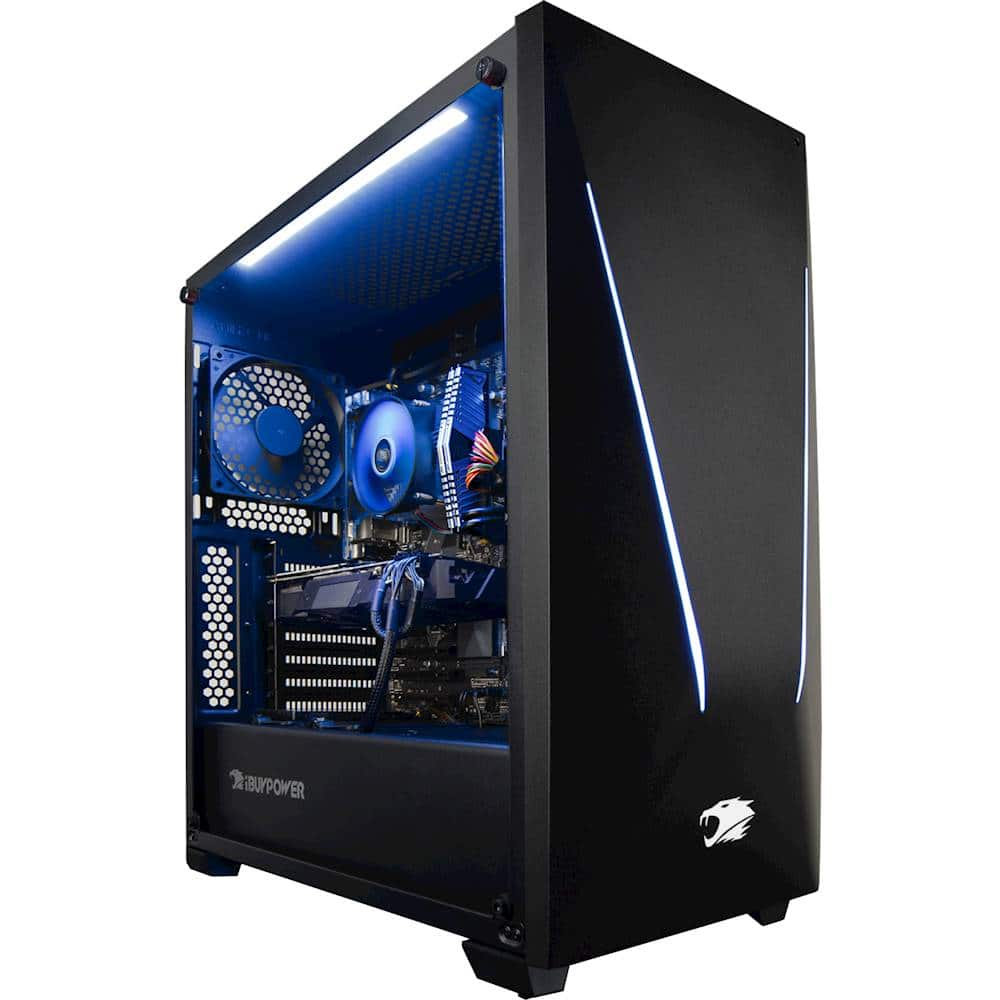 Best Buy: iBUYPOWER Gaming Desktop Intel Core i5-9400F 16GB Memory NVIDIA RTX  2060 1TB HDD + 240GB SSD Black BB065I