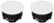 Angle Zoom. Sonos - Architectural 6-1/2" Passive 2-Way In-Ceiling Speakers (Pair) - White.