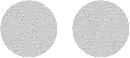 Sonos Architectural 6 1 2 Passive 2 Way In Ceiling Speakers Pair White