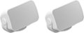 Angle Zoom. Sonos - Architectural 6-1/2" Passive 2-Way Outdoor Speakers (Pair) - White.