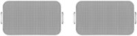 Sonos - Architectural 6-1/2" Passive 2-Way Outdoor Speakers (Pair) - White - Front_Zoom