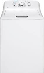 GE - 4.2 Cu. Ft. Top Load Washer - White On White - Front_Standard