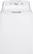 Front. GE - 4.2 Cu. Ft. Top Load Washer with Precise Fill & Deep Rinse - White.