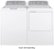Alt View Zoom 13. GE - 4.6 Cu. Ft.  Top Load Washer - White on White/Silver.