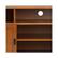 Alt View 12. Simpli Home - Draper Mid Century TV Cabinet for Most TVs Up to 60" - Teak Brown.