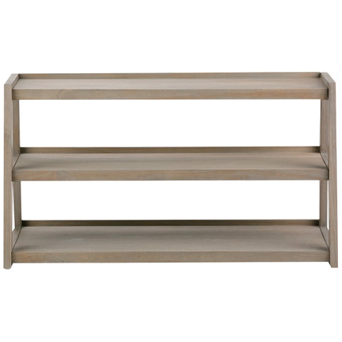 Simpli Home - Sawhorse TV Stand for Most TVs Up to 53 - Distressed Gray was $273.99 now $209.99 (23.0% off)