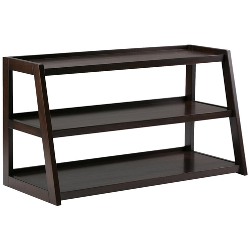Simpli Home - Sawhorse TV Stand for Most TVs Up to 53 - Dark Chestnut Brown was $266.99 now $185.99 (30.0% off)