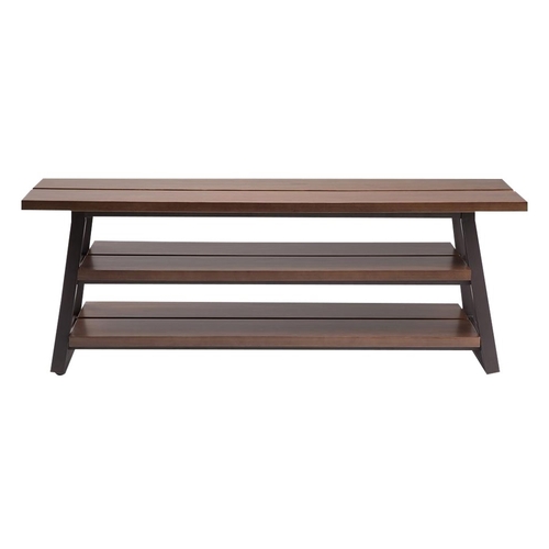 Simpli Home - Adler TV Stand for Most TVs Up to 72 - Light Walnut Brown was $544.99 now $381.99 (30.0% off)