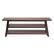 Front. Simpli Home - Adler TV Stand for Most TVs Up to 72" - Light Walnut Brown.