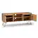 Alt View 11. Simpli Home - Hunter Solid Mango Wood 60 inch Wide Industrial TV Media Stand For TVs up to 65 inches - Natural.