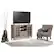 Left. Simpli Home - Artisan TV Cabinet for Most TVs Up to 58" - Distressed Gray.