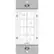 Front. INSTEON - 8-Button Dimmer Keypad - White.