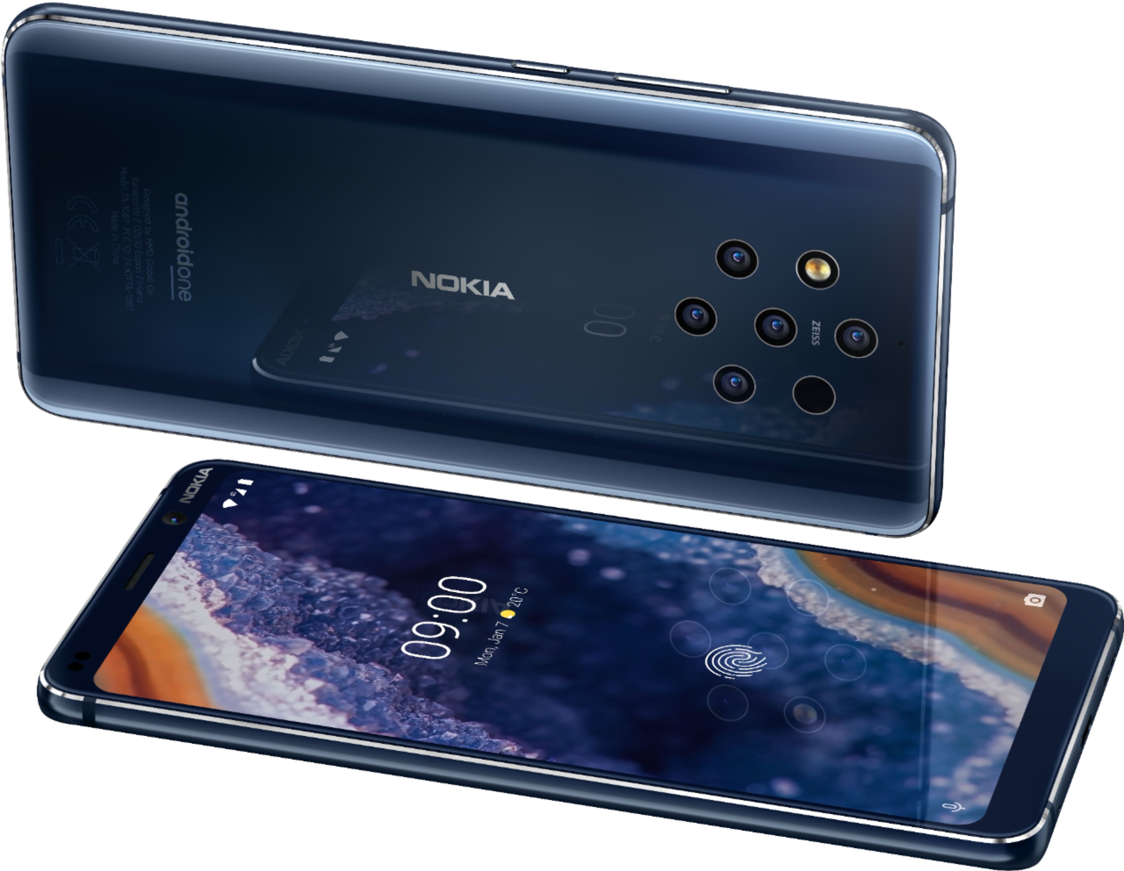 Best Buy Nokia 9 Pureview With 128gb Memory Cell Phone Unlocked Ta