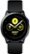 Front. Samsung - Galaxy Watch Active Smartwatch 40mm Aluminum - Black.