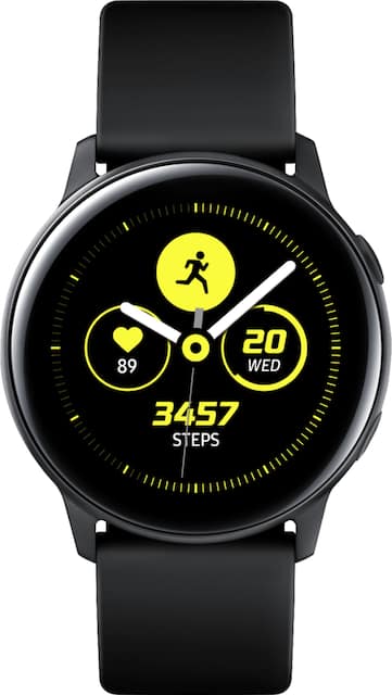 samsung galaxy watch active smartwatch 40mm aluminum black