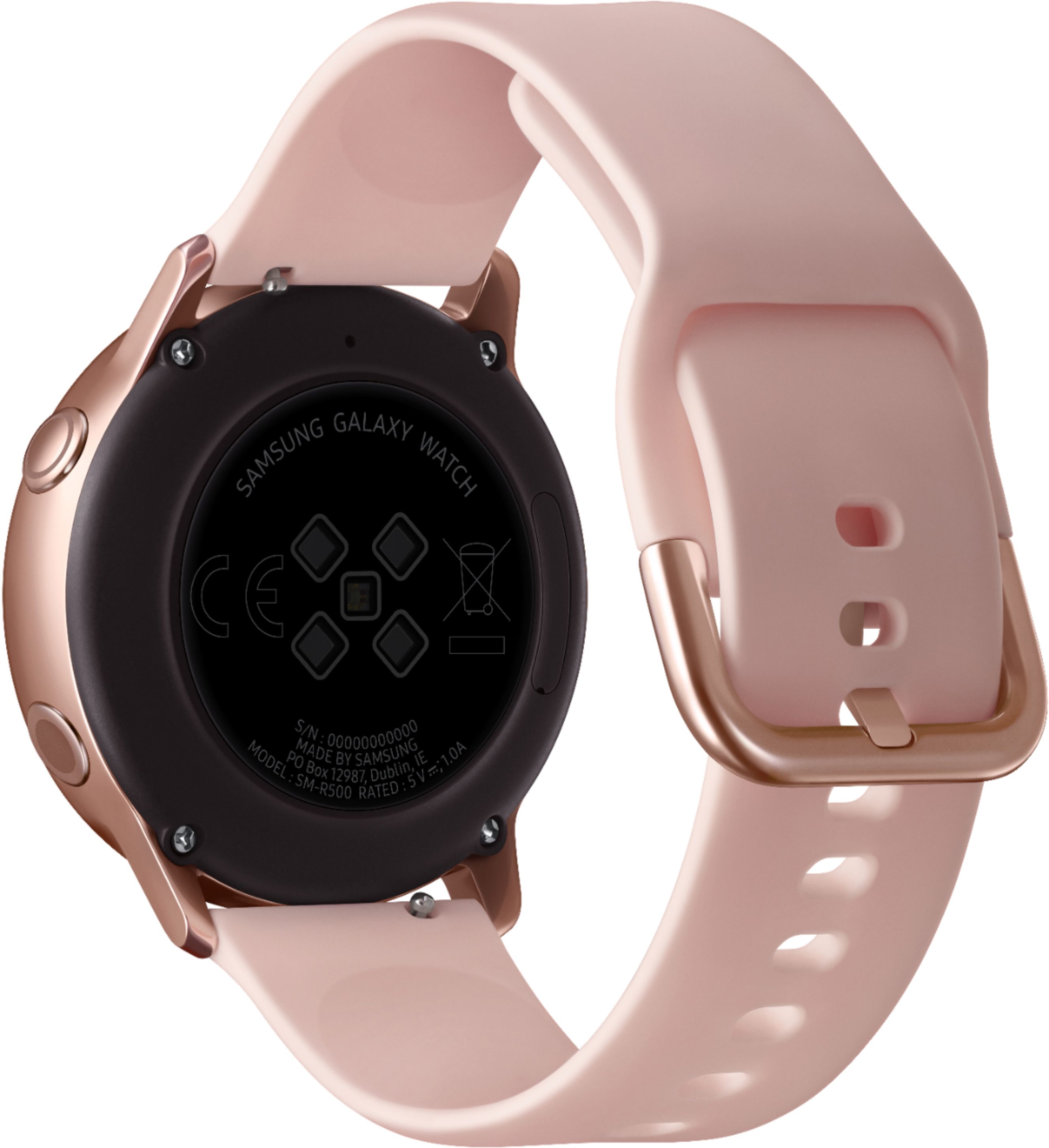Samsung Galaxy Watch Active Smartwatch 40mm Aluminum Rose Gold SM