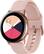 Left. Samsung - Galaxy Watch Active Smartwatch 40mm Aluminum - Rose Gold.