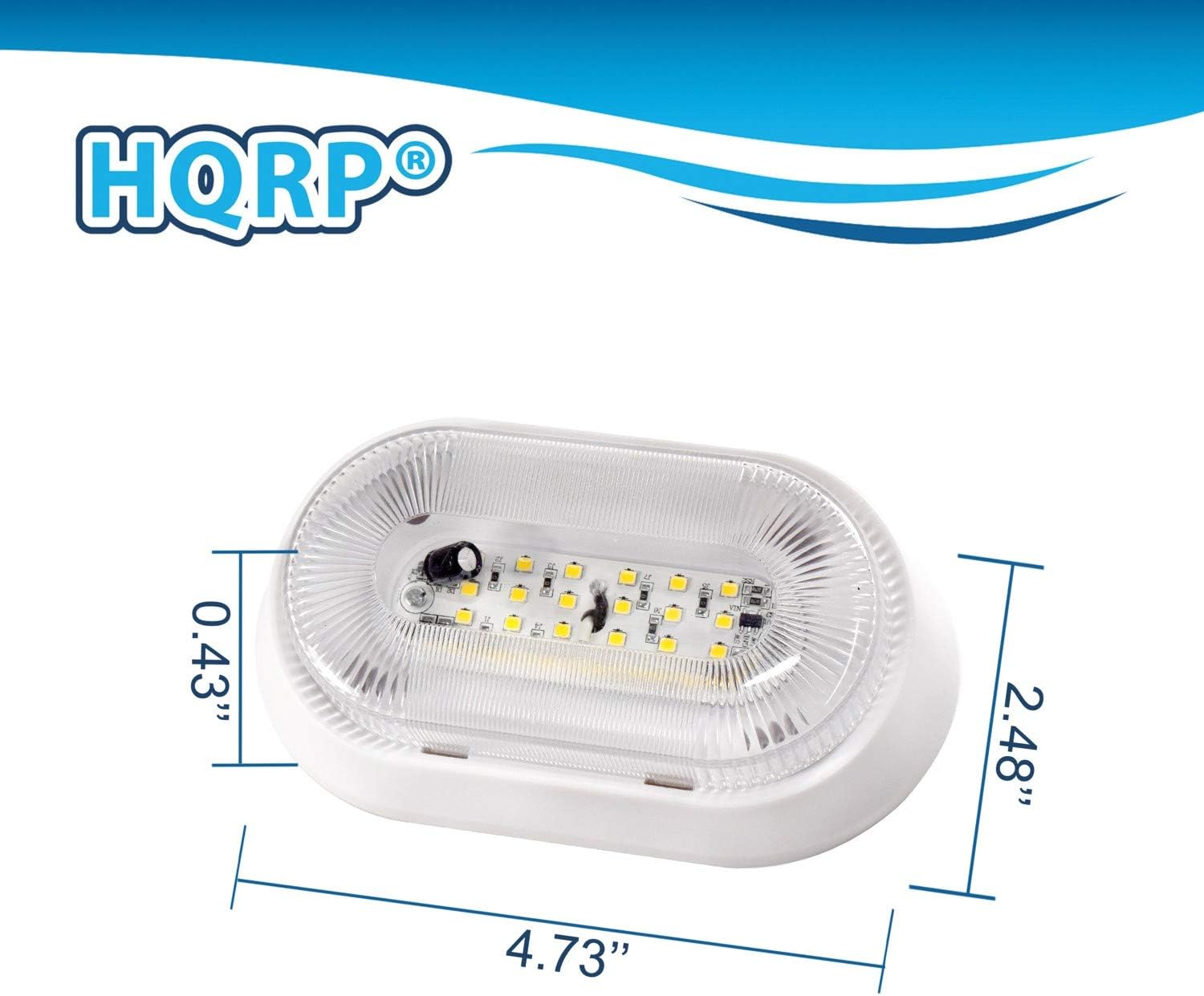 HQRP 0.43" 2.48" 4.73"