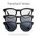 Transitions® lenses
Photochromic performance may vary across colors and lens material and is influenced by temperature and UV exposure.
