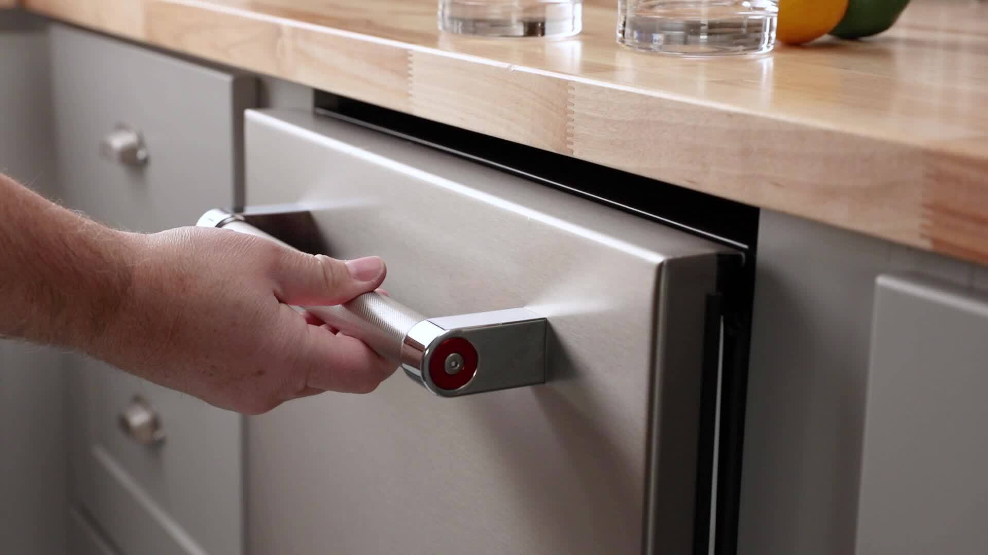kitchenaid 18 ice maker with built in drain pump