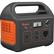 Angle. Jackery - Explorer 240 Portable Power Station - Gray/Orange.