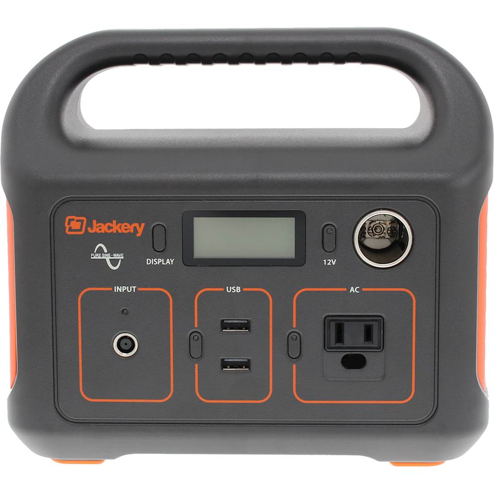 Best Buy: Jackery Explorer 240 Portable Power Station Gray/Orange 