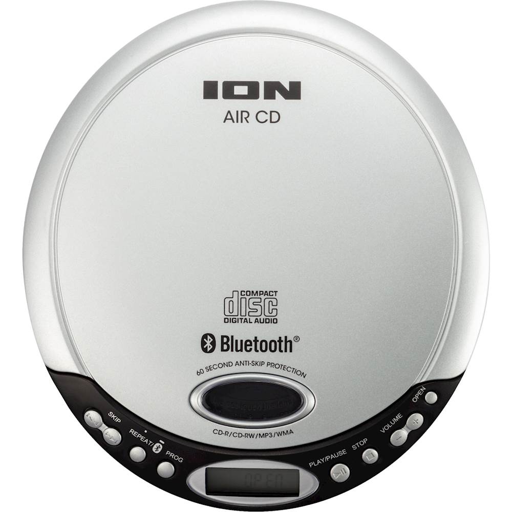 iets lengte Uitgraving ION Audio Air Portable CD Player with Bluetooth Gray With Black AIR CD -  Best Buy