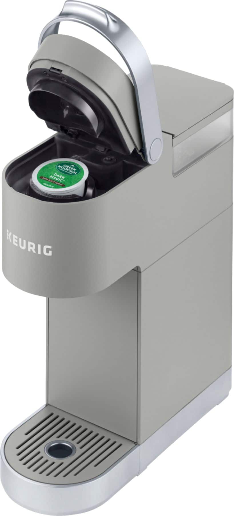 Alt View 11. Keurig - K-Mini Plus Single Serve K-Cup Pod Coffee Maker - Studio Gray.