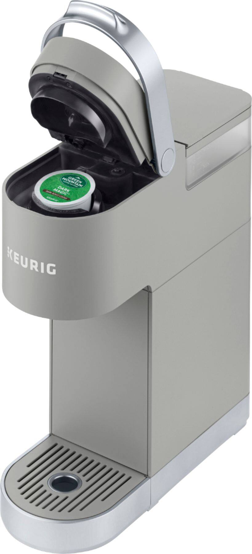 Alt View 11. Keurig - K-Mini Plus Single Serve K-Cup Pod Coffee Maker - Studio Gray.