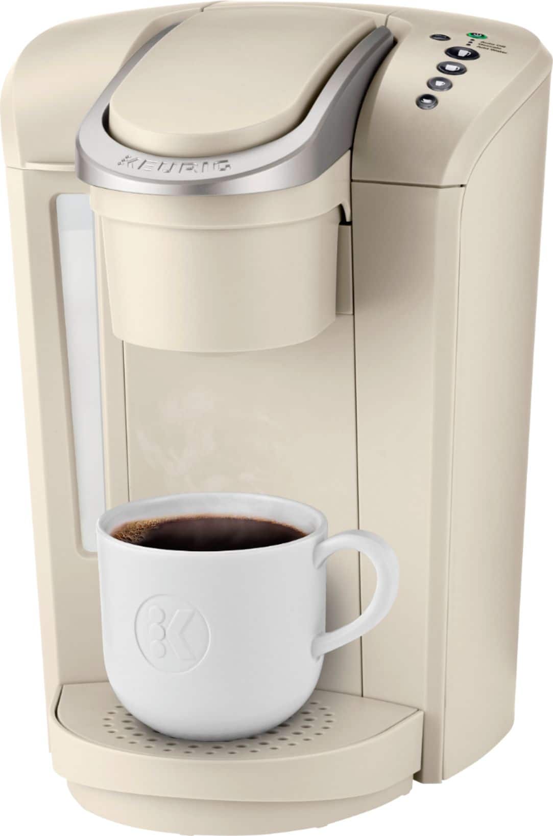 Left. Keurig - K-Select Single-Serve K-Cup Pod Coffee Maker - Sandstone.