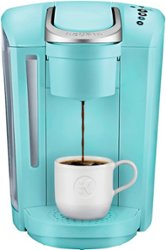 Keurig - K-Select Single-Serve K-Cup Pod Coffee Maker - Oasis - Front_Zoom